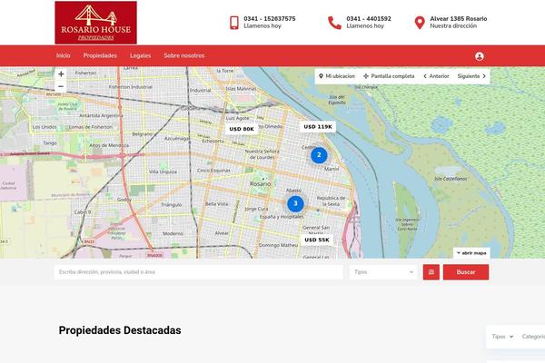 Site using Residence-gutenberg plugin