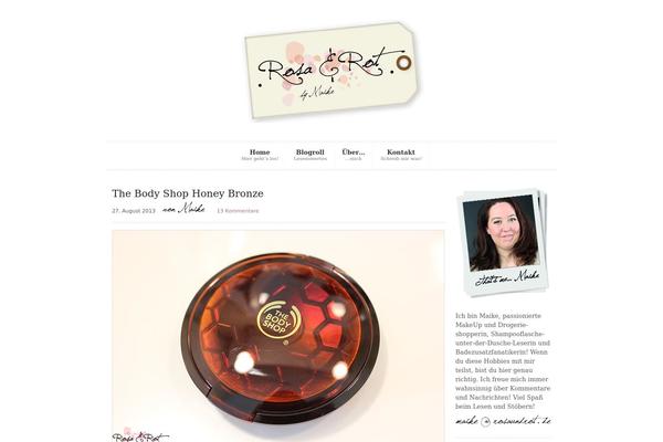 Reason theme site design template sample