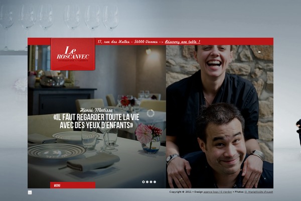 Broadside theme site design template sample