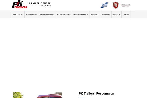 Trucking theme site design template sample