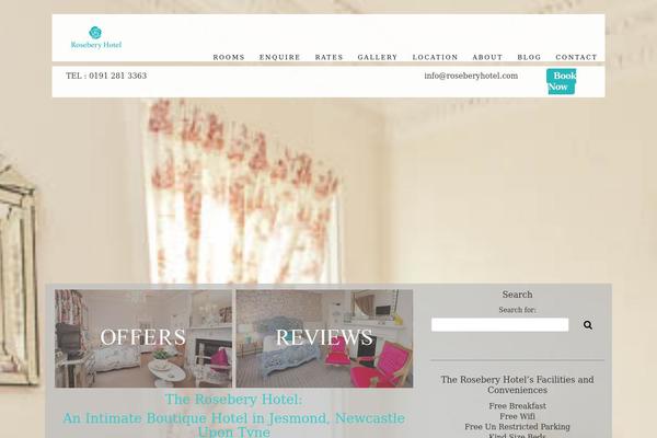 roseberyhotel.com site used Vierra