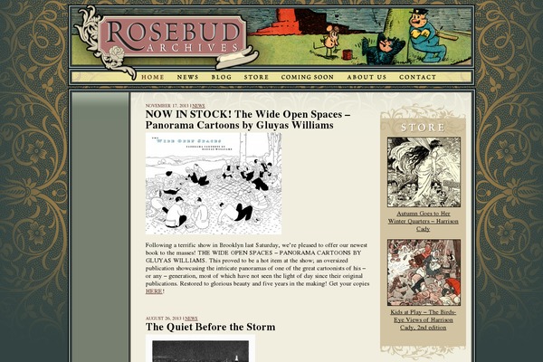 rosebudarchives.com site used Rosebud