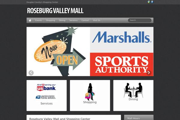 roseburgshoppingcenter.com site used iFeature Pro 5