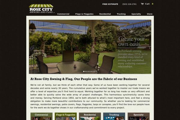 rosecityawning.com site used Rosecity