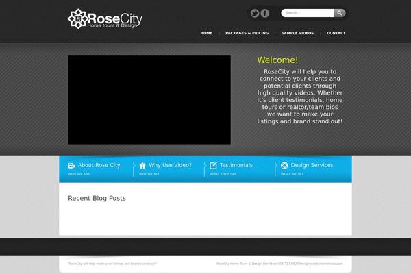 Lunar theme site design template sample