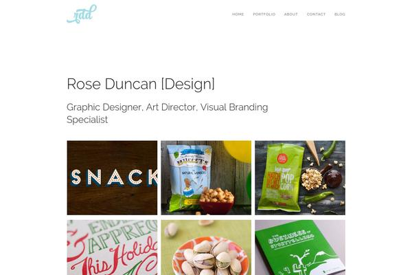 GridStack theme site design template sample