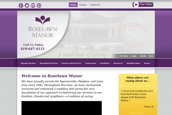 roselawnmanor.com site used Hcf