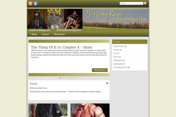 Graphene theme site design template sample