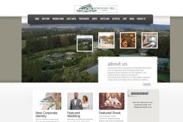 Josefin theme site design template sample