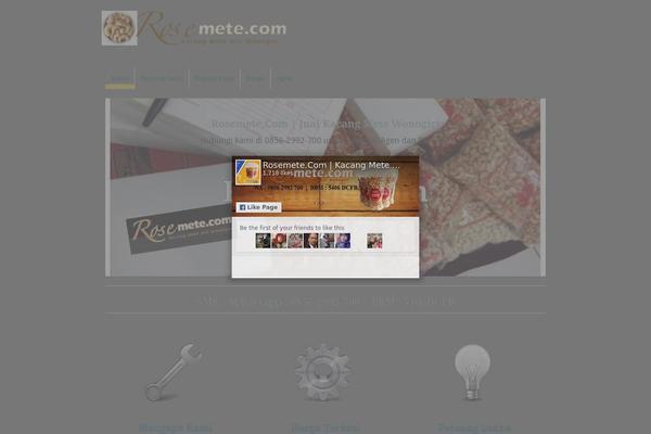 Site using Facebook Page Promoter Lightbox plugin