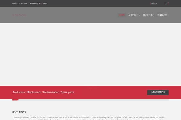 rosemons.com site used Rosemons-child