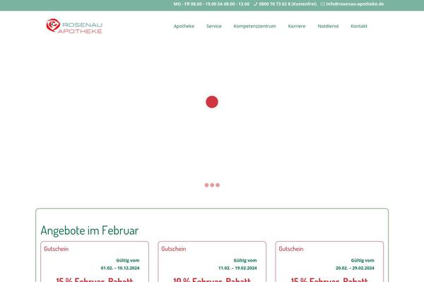 rosenau-apotheke.de site used Apothekeamtheater
