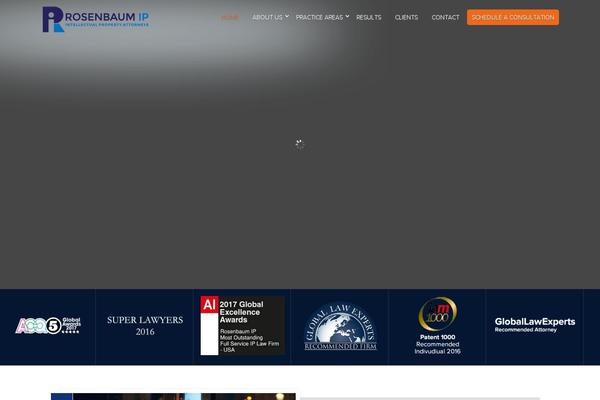 Site using Gdlr-lawyer plugin