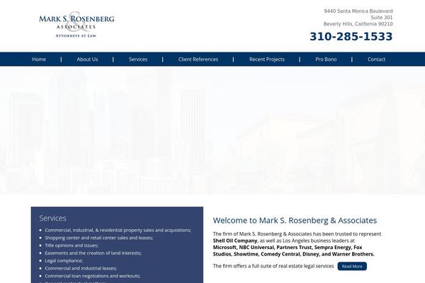 Ultimatum theme site design template sample