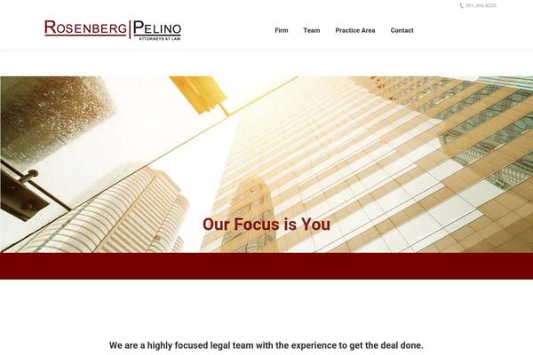Site using CC Child Pages plugin