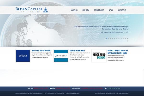 rosencapital.com site used Rosen