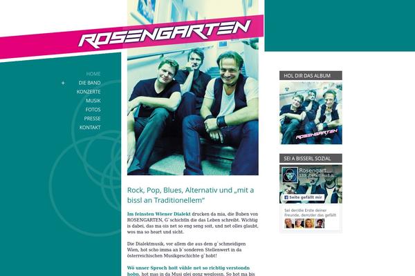 rosengarten-band.at site used Bandzone