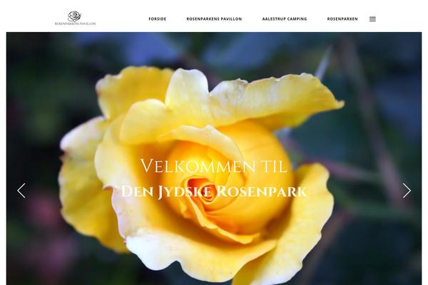rosenparken.dk site used Rosebud