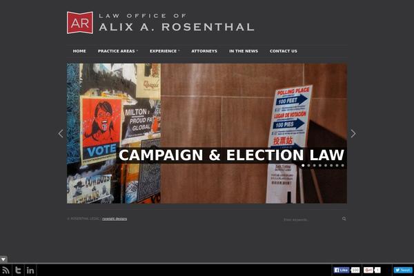 Rockwell theme site design template sample