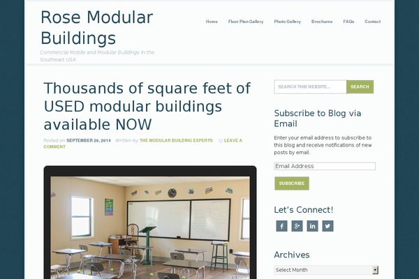 Focus theme site design template sample