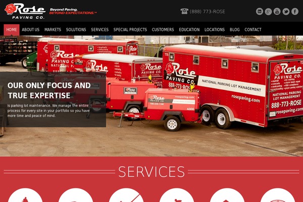 RP theme site design template sample