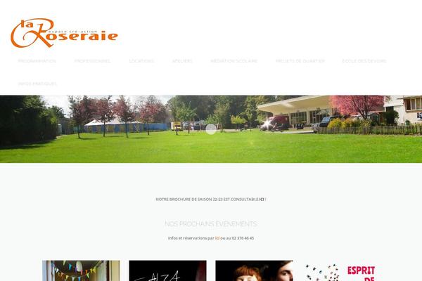 OnePress theme site design template sample
