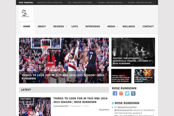 Radcliffe theme site design template sample
