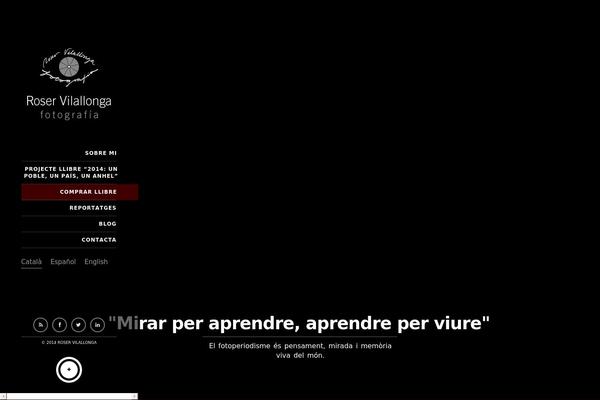 PhotoReactive theme site design template sample
