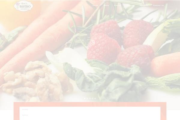 Gustablo theme site design template sample
