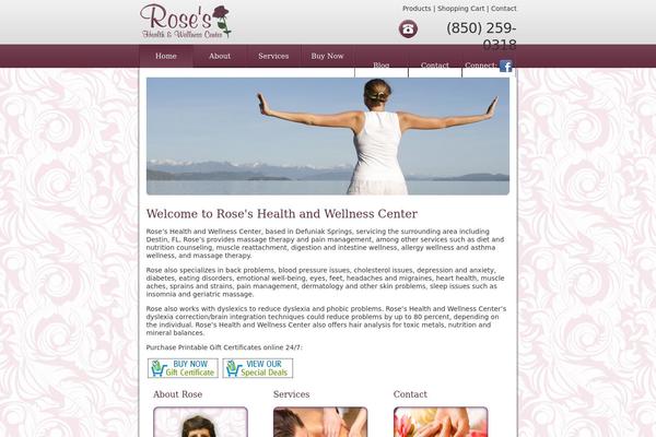 Custom theme site design template sample