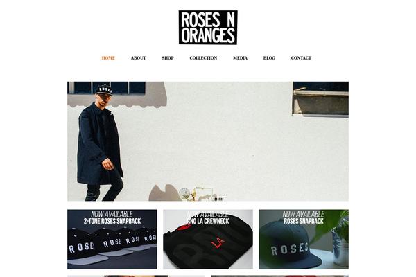 Spacing theme site design template sample