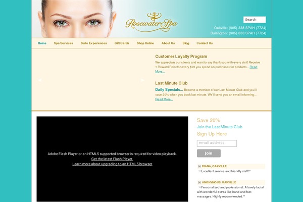 Site using FV WordPress Flowplayer plugin