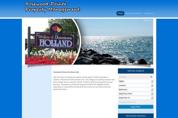Thesis 1.8.3 theme site design template sample