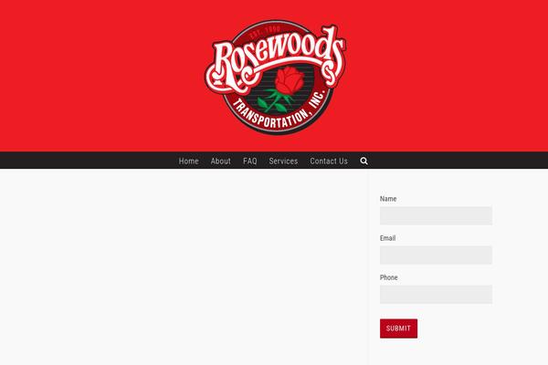 rosewoodstransportation.com site used Highend
