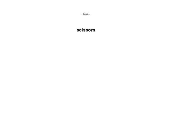 roshambo.org site used Typebased
