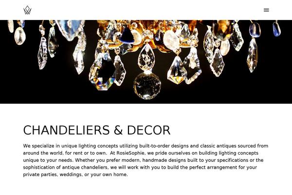 Semplice theme site design template sample
