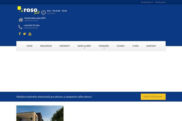 Site using Page Builder by SiteOrigin plugin