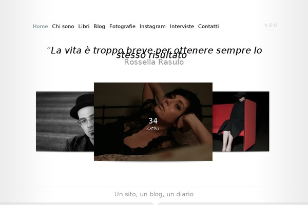 Modest theme site design template sample