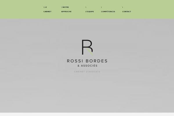 Momentum theme site design template sample