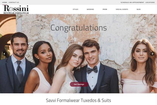 Ambient theme site design template sample