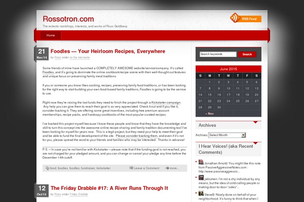 iDream theme site design template sample