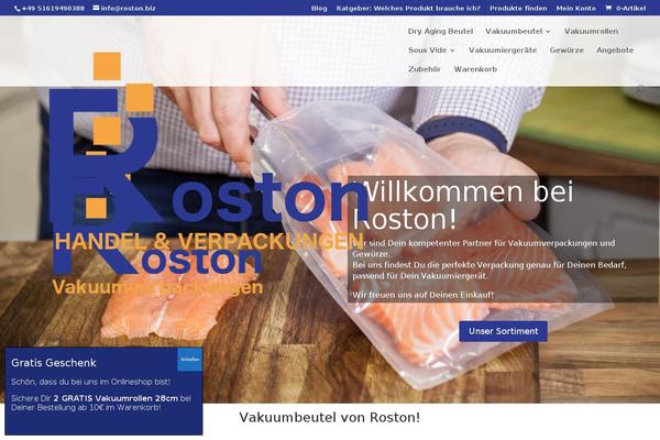 Divi Child theme site design template sample