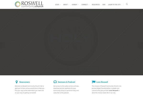 Site using Thechurchco plugin