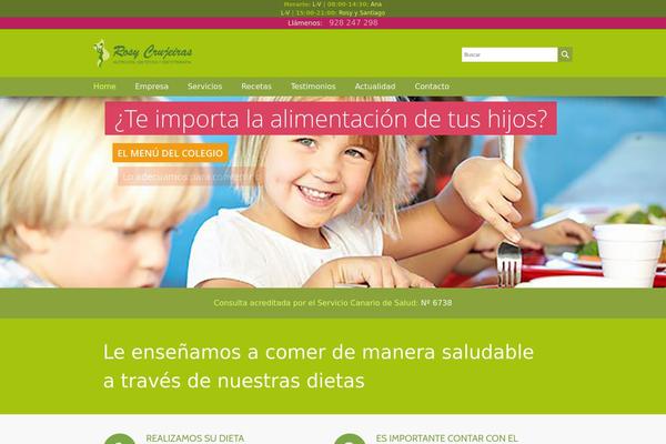 Diet-nutrition theme site design template sample