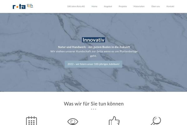 Total theme site design template sample