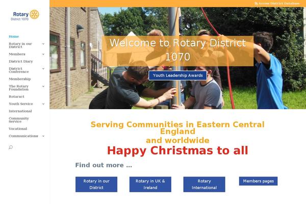 Divi Child theme site design template sample