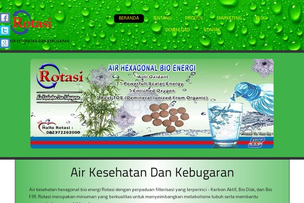 Alexandria theme site design template sample