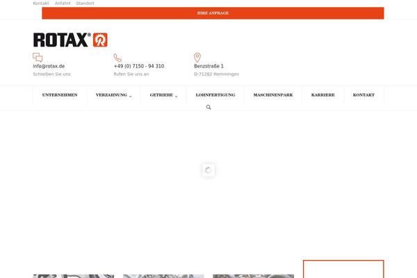 rotax.de site used Tractor