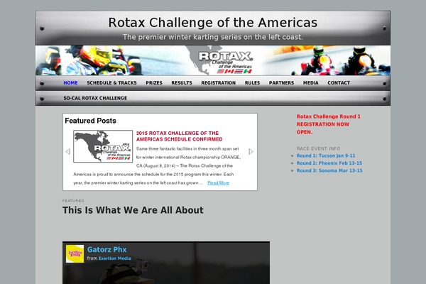 rotaxchallenge.com site used Cota