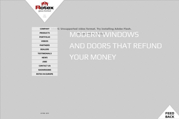 rotex theme websites examples